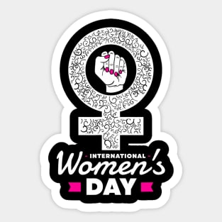 International Womens Day Sticker